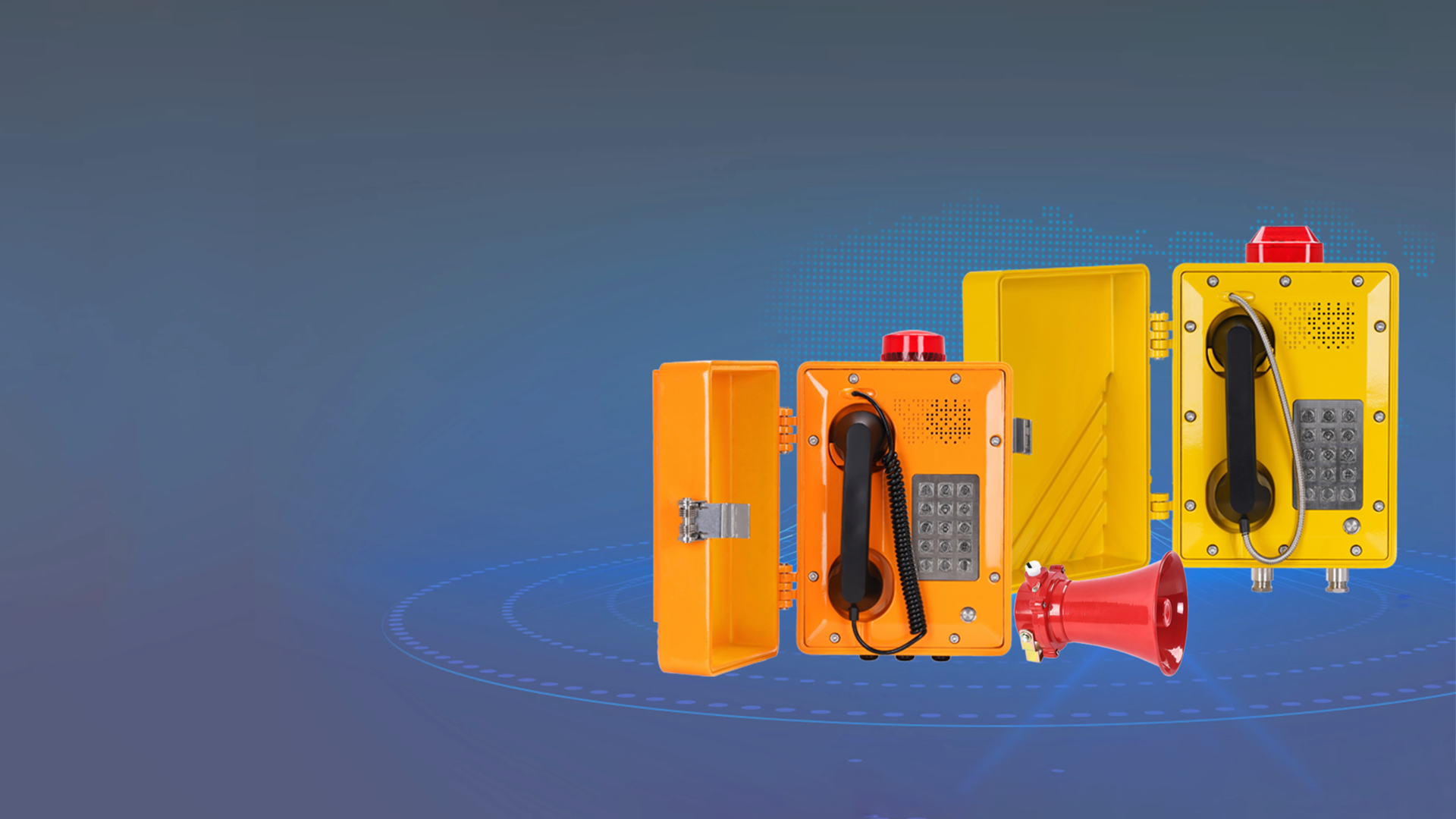 Construído para zonas perigosas.