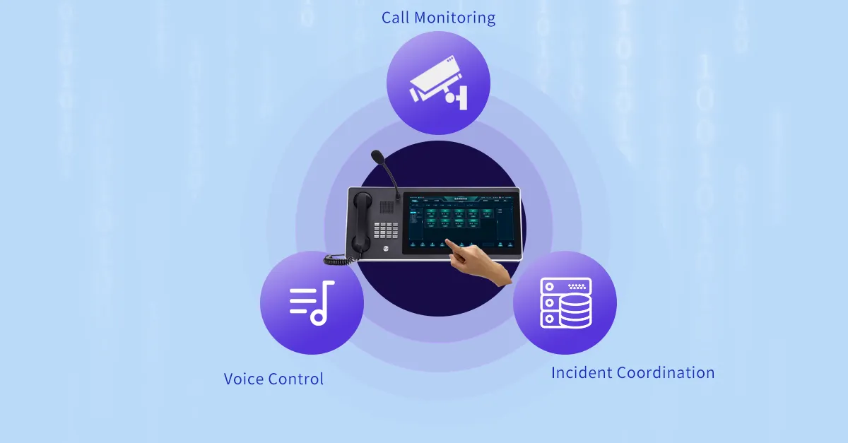 Despacho e controle centralizados