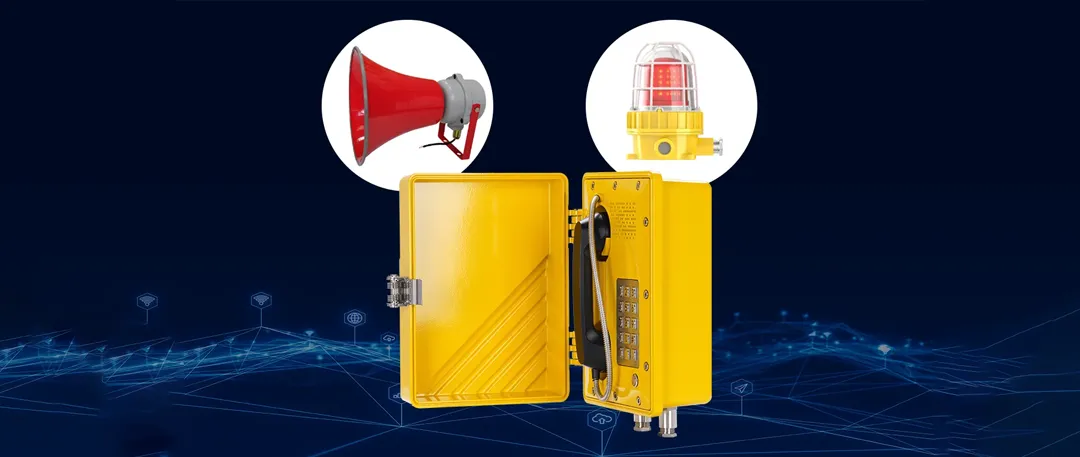 Telefone de Alarme Audiovisual EX-BH621 Telefone de Alarme Audiovisual EX-BH621