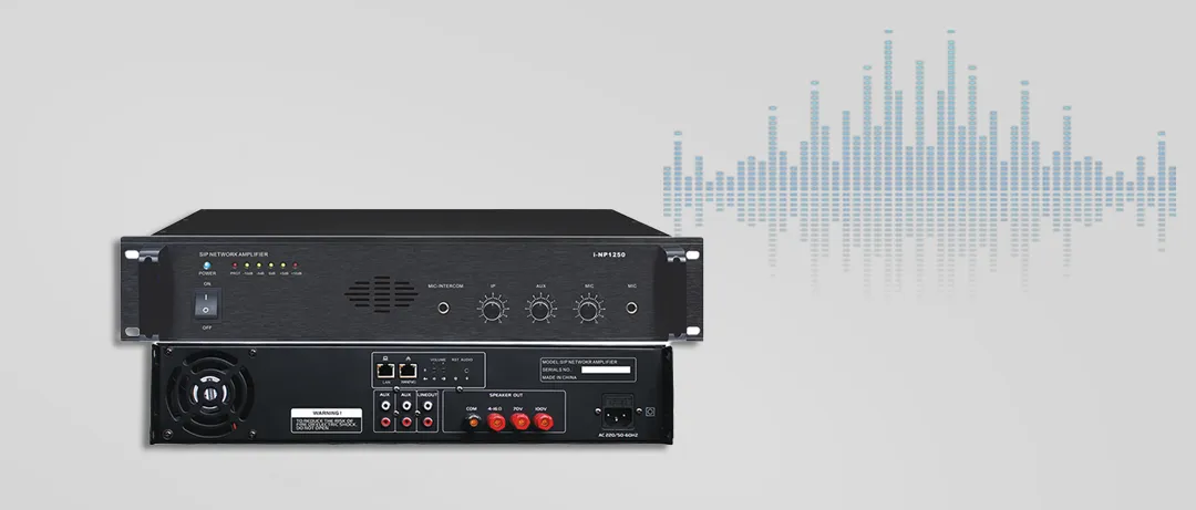 Amplificador de Potência de Endereçamento Público BG-80