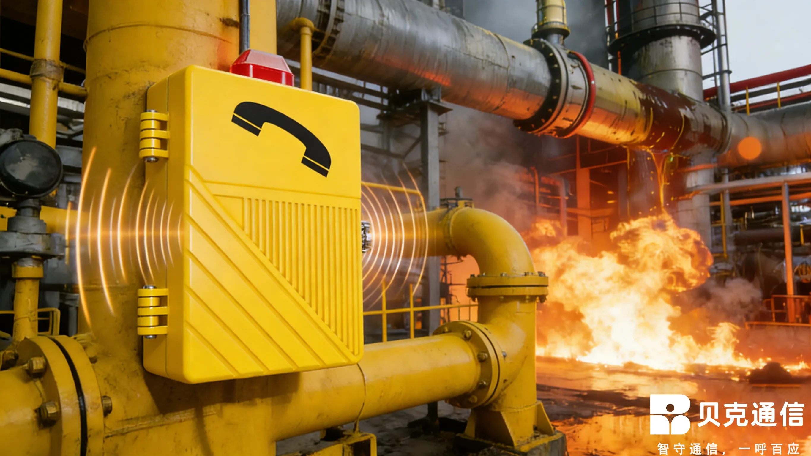 Telefones de Evacuação de Emergência de Áreas Perigosas
