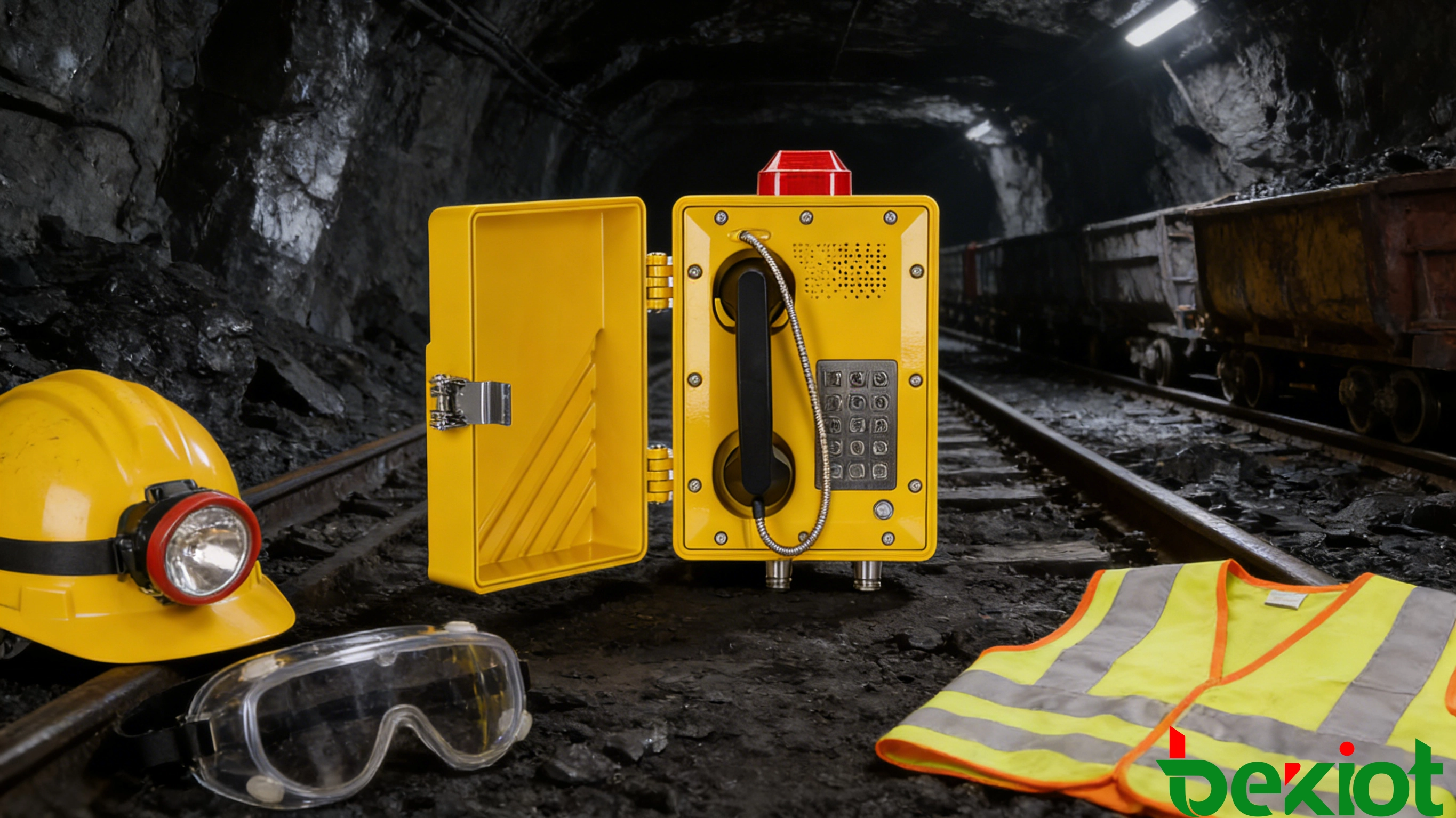 Cenários de aplicação de telefones à prova de explosão