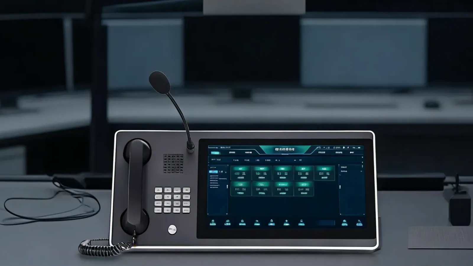 Exibição do Sistema de Comunicação Convergente no Console de Despacho