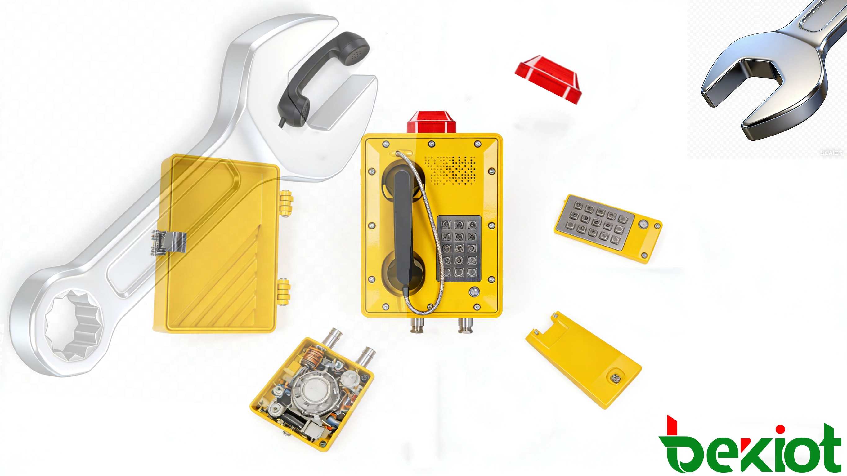 Design anti-explosivo do telefone anti-explosivo