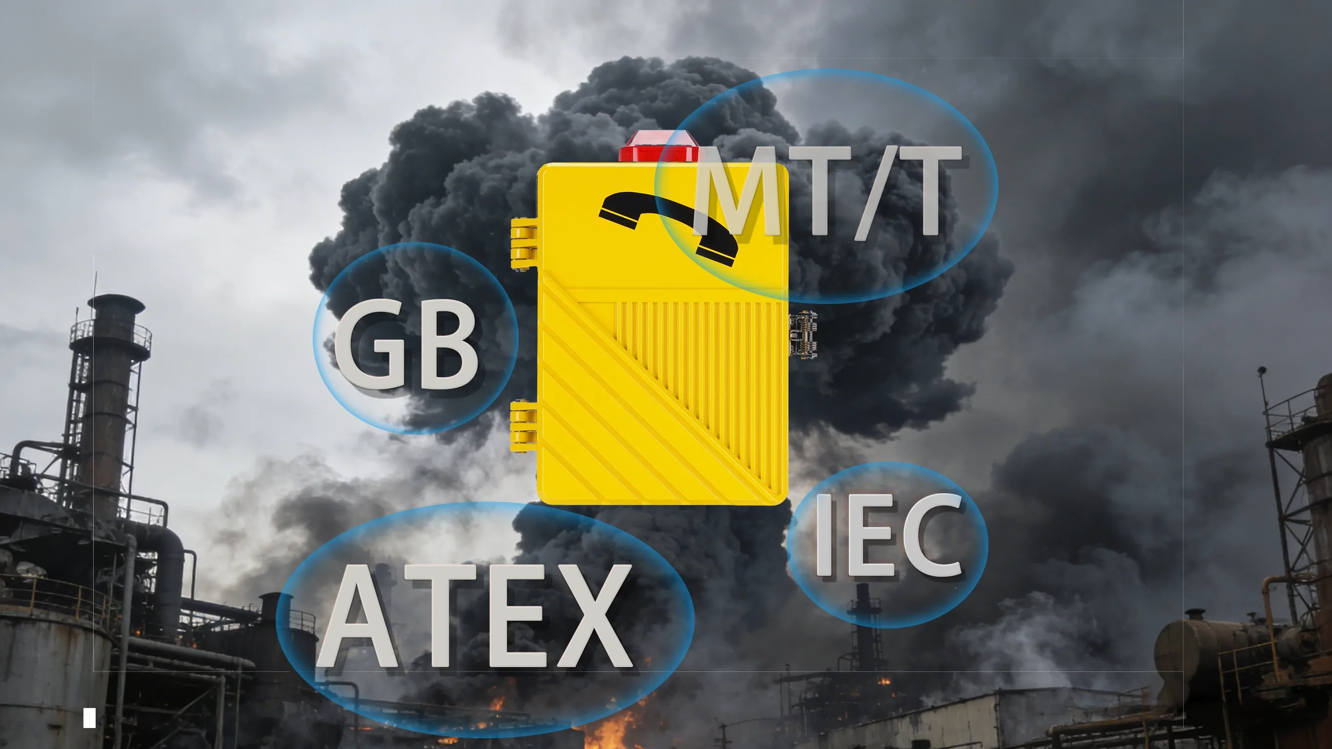 Interpretação completa do selo de proteção contra explosões e controle de confor