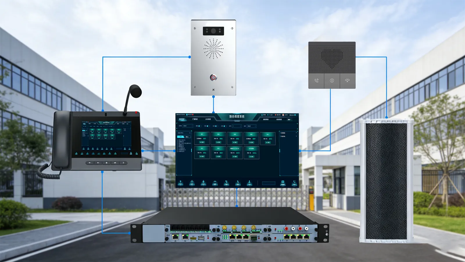 Sistema de comunicações unificadas simples da Becke Telcom: recursos principais 