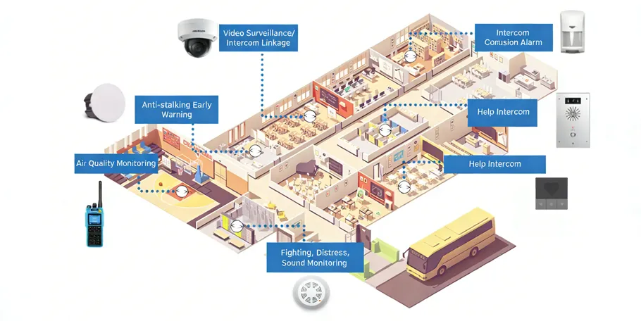 Solução Integrada de Detecção e Ligação para Campus Inteligente | Segurança do C